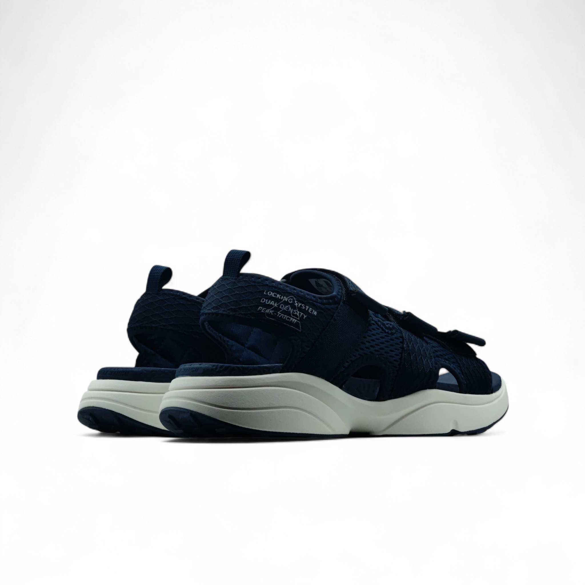 Peak Taichi Sandals Navy Milky White