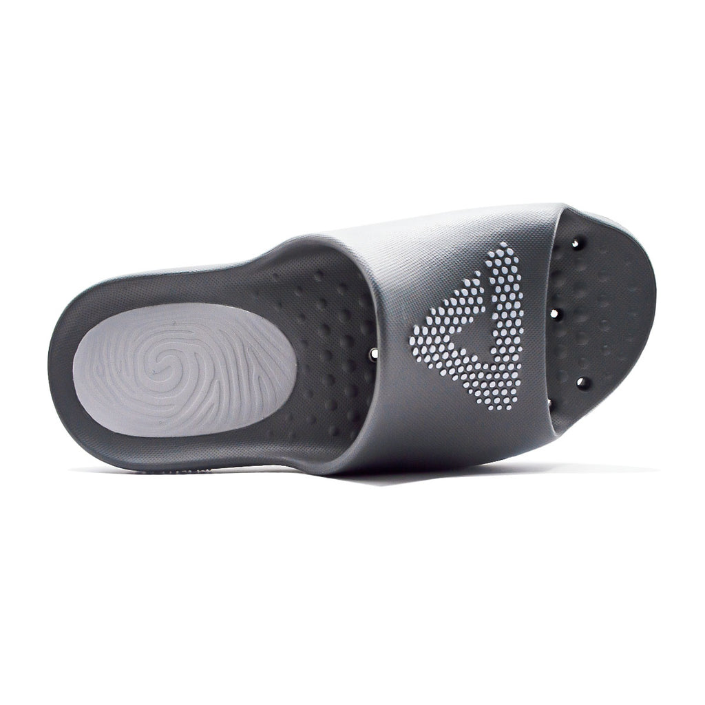 Peak Tiachi Slippers Dark Gray Silver Gray
