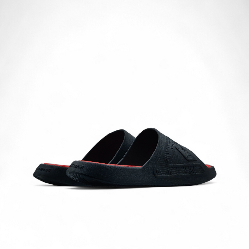 Peak Taichi Slippers Black Red