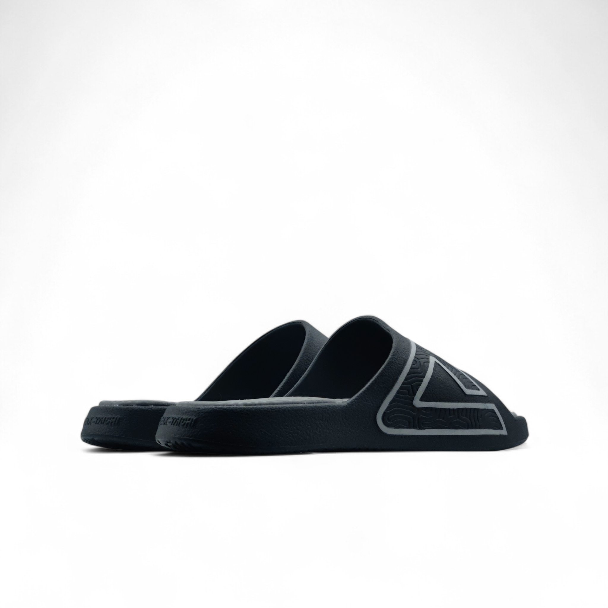 Peak Taichi Slippers Dark Grey Silver Grey