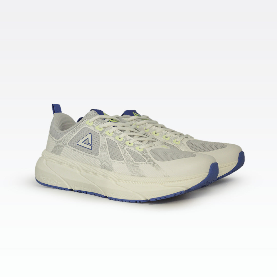 Peak taichi walking shoes milky white blue