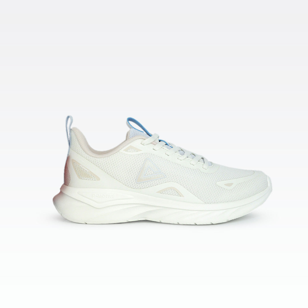 Peak taichi running shoes white blue