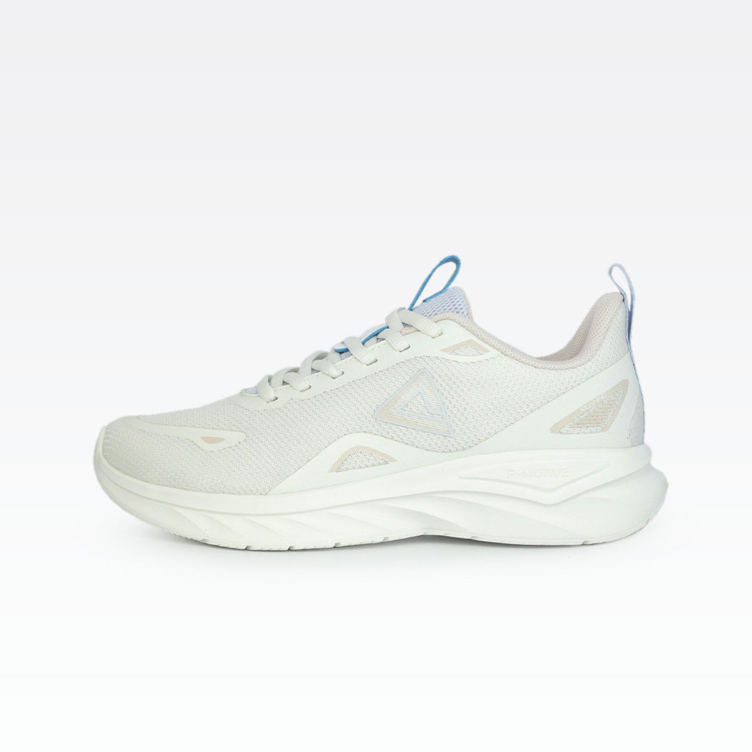 Peak taichi running shoes white blue