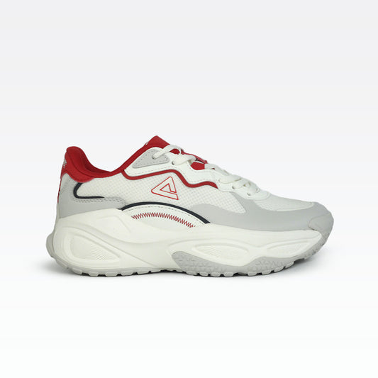 Peak taichi casual shoes white red