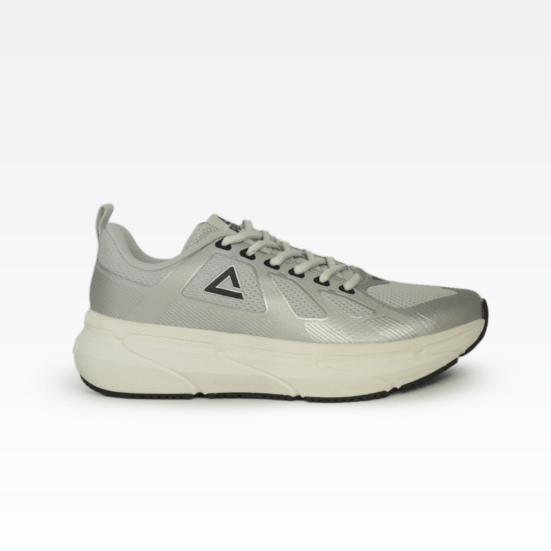 Peak taichi walking shoes silver grey