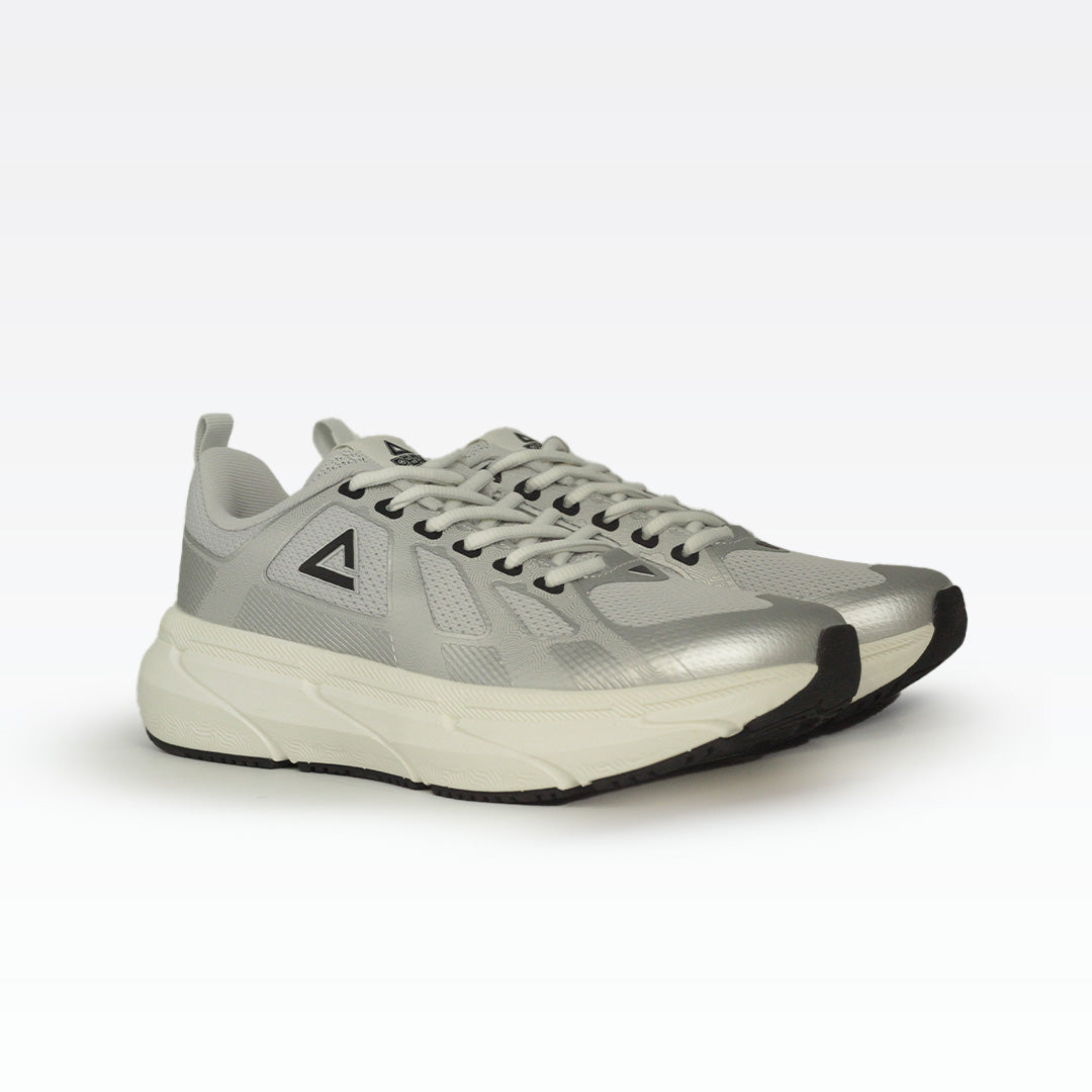 Peak taichi walking shoes silver grey