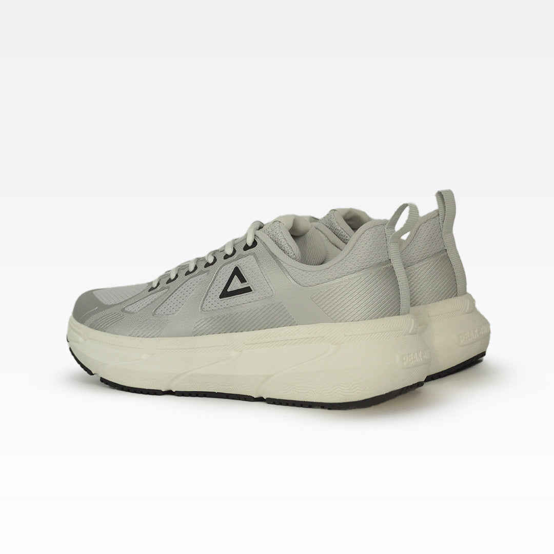 Peak taichi walking shoes silver grey