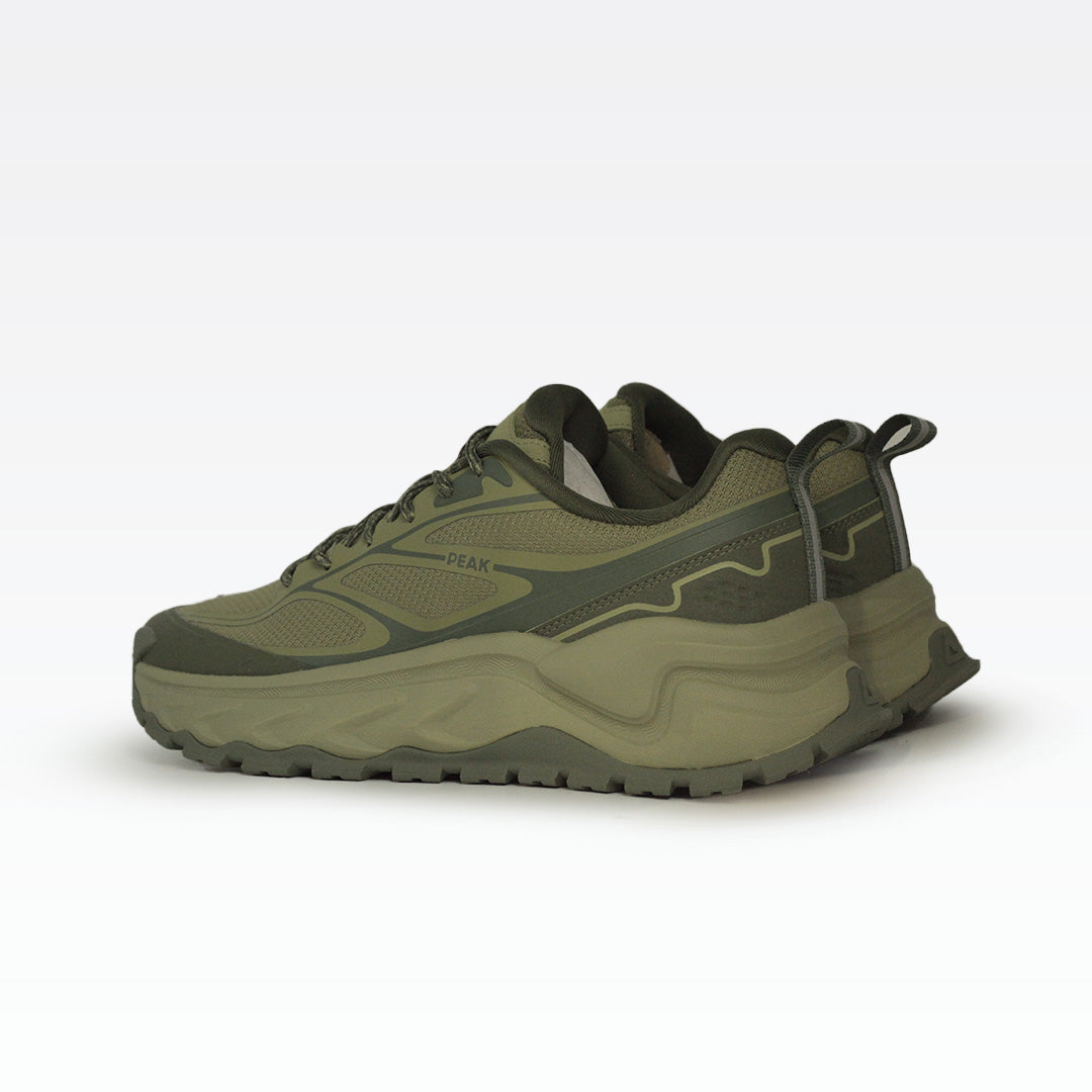 Peak taichi outdoor shoes chrome green