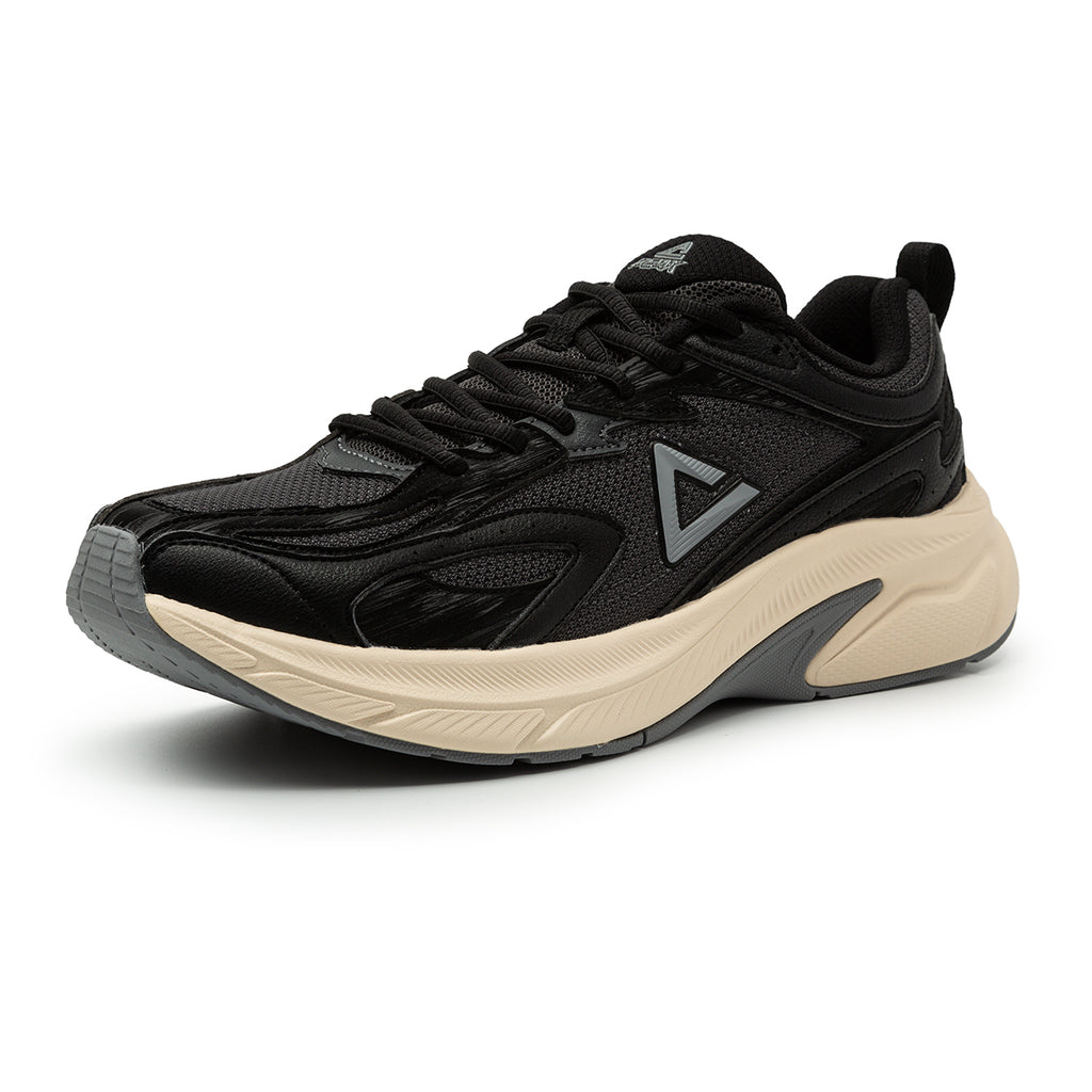 Peak Taichi Walking Shoes Dk.Grey Black