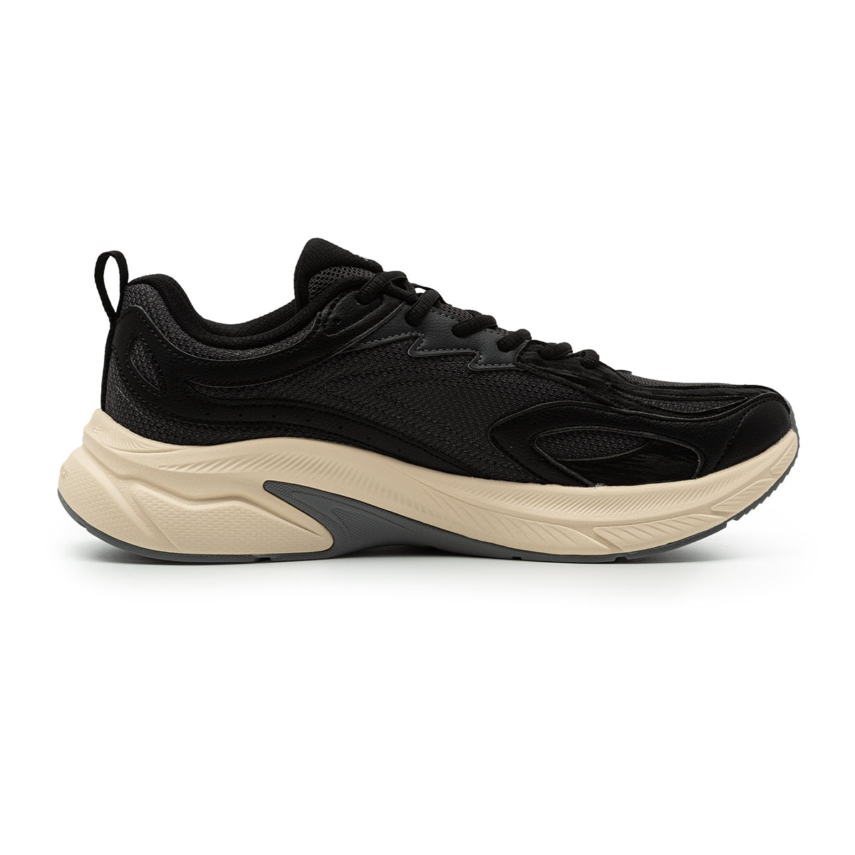 Peak Taichi Walking Shoes Dk.Grey Black