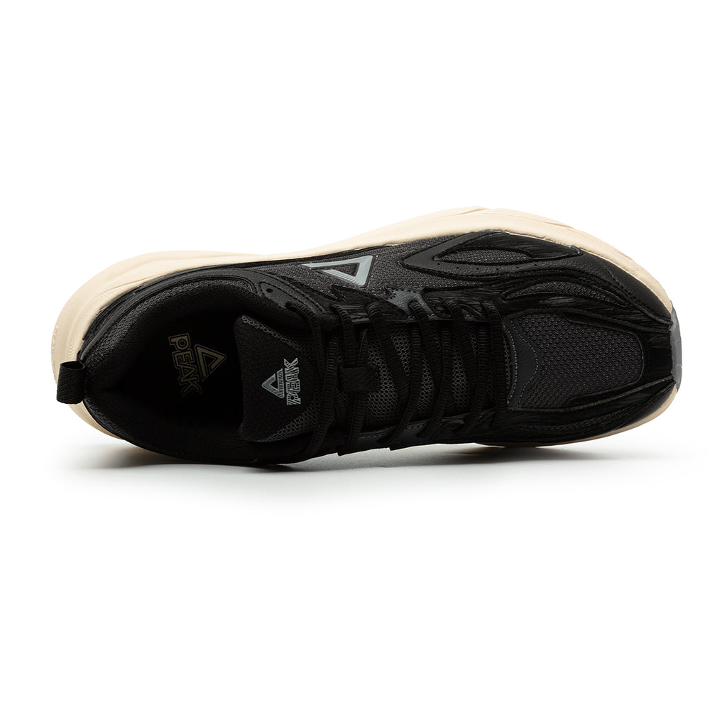 Peak Taichi Walking Shoes Dk.Grey Black