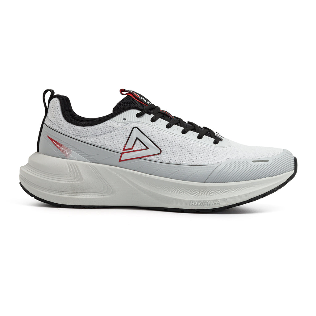 Peak Taichi Cushion Running Shoes Lt.Grey Black