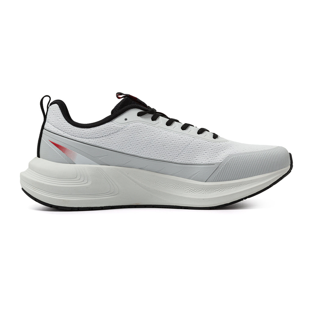 Peak Taichi Cushion Running Shoes Lt.Grey Black