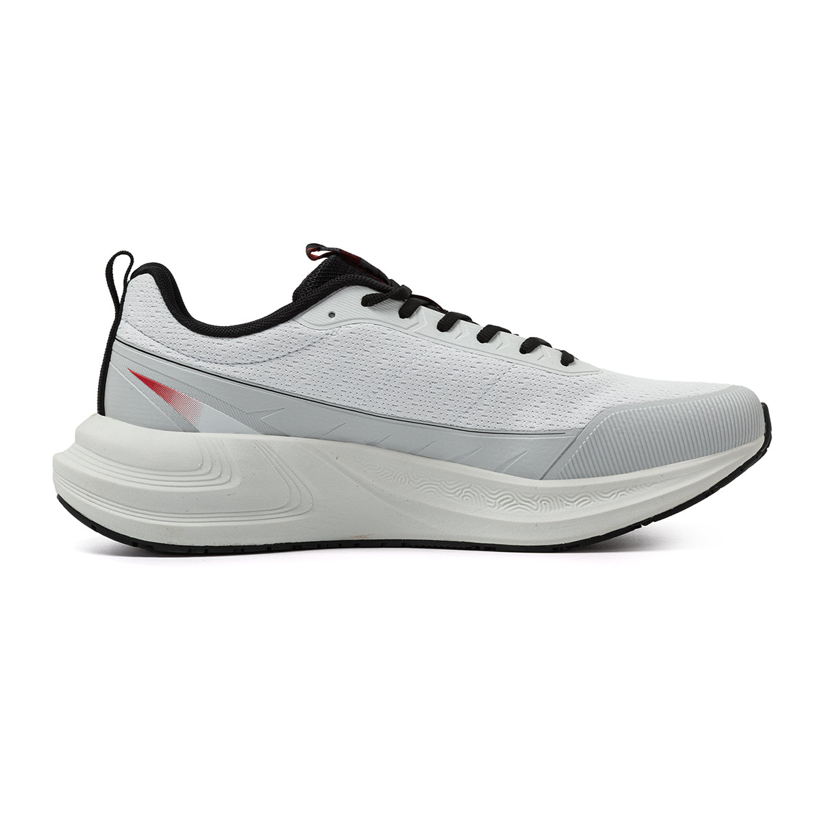 Peak Taichi Cushion Running Shoes Lt.Grey Black