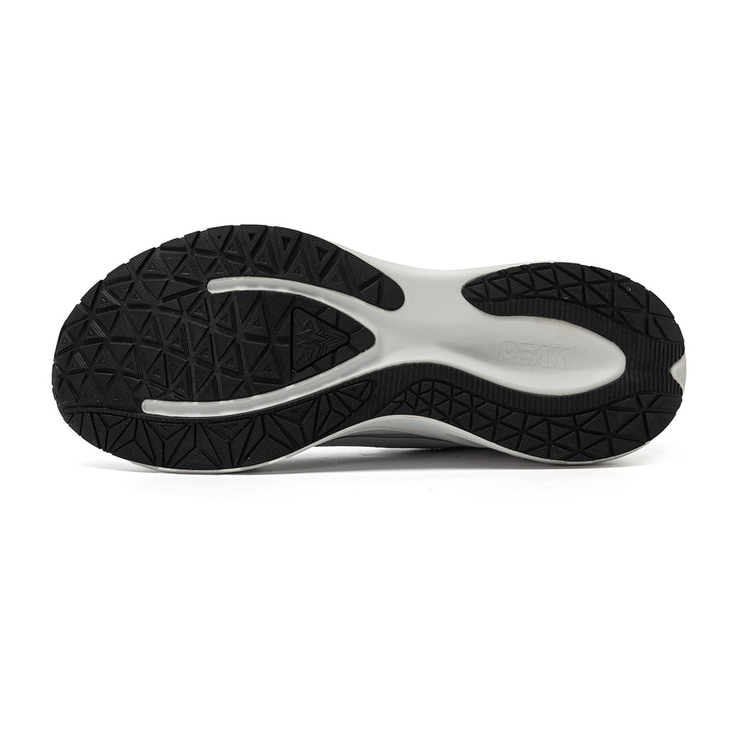 Peak Taichi Cushion Running Shoes Lt.Grey Black