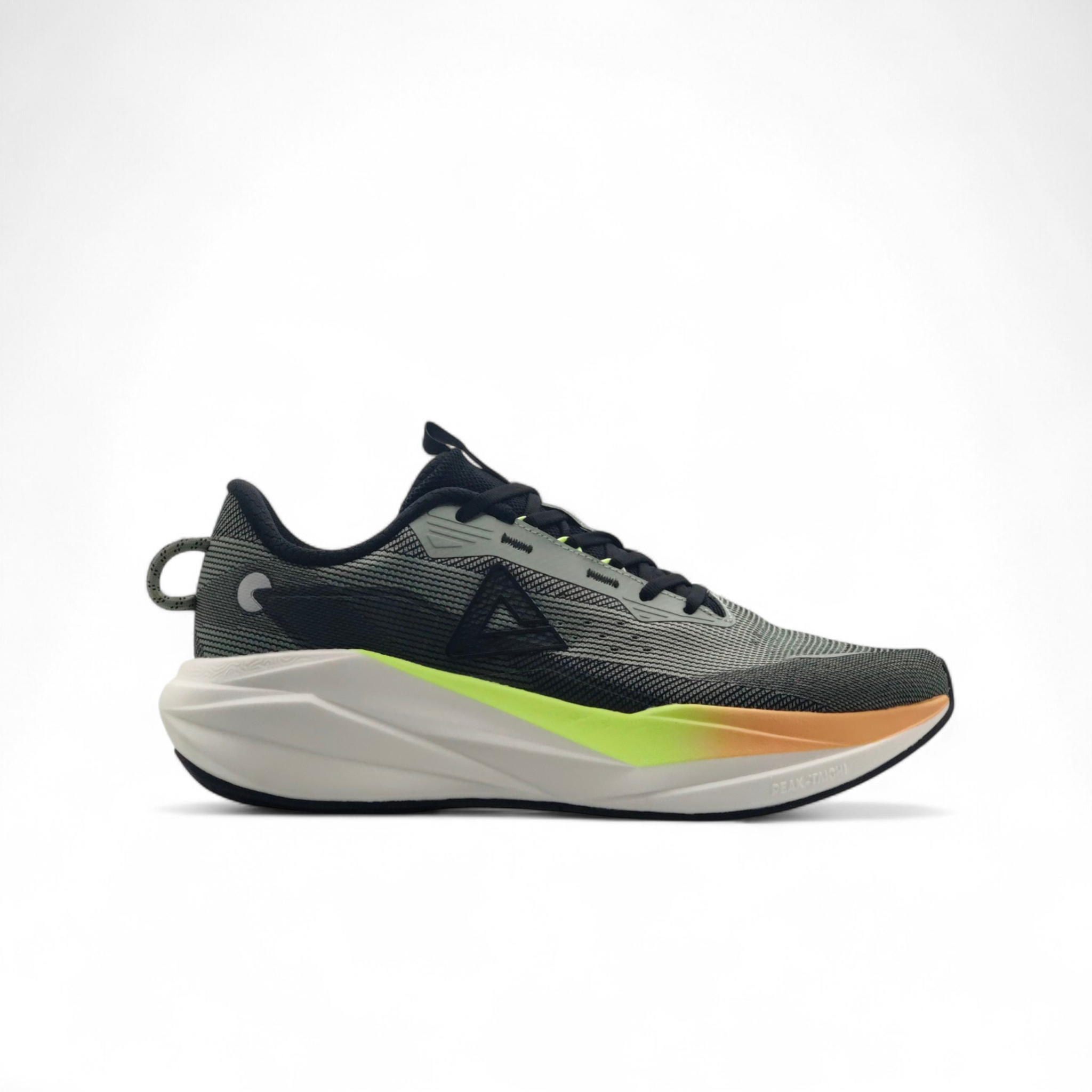 Peak Taichi Cushion Running Shoes Black Green