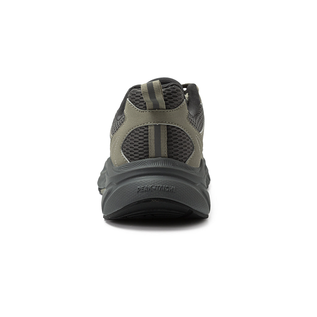 Peak Taichi Training Running Shoes Asphalt Green Magnetic Grey