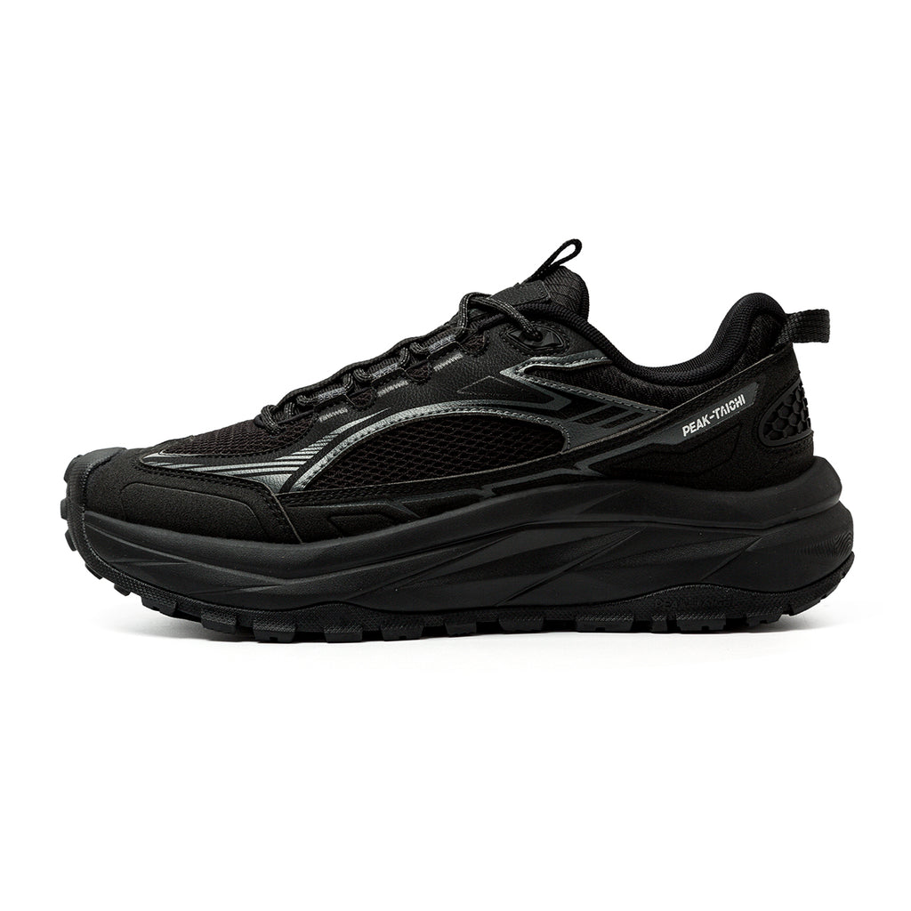 Peak Taichi Outdoor Shoes Black Magnetic Grey