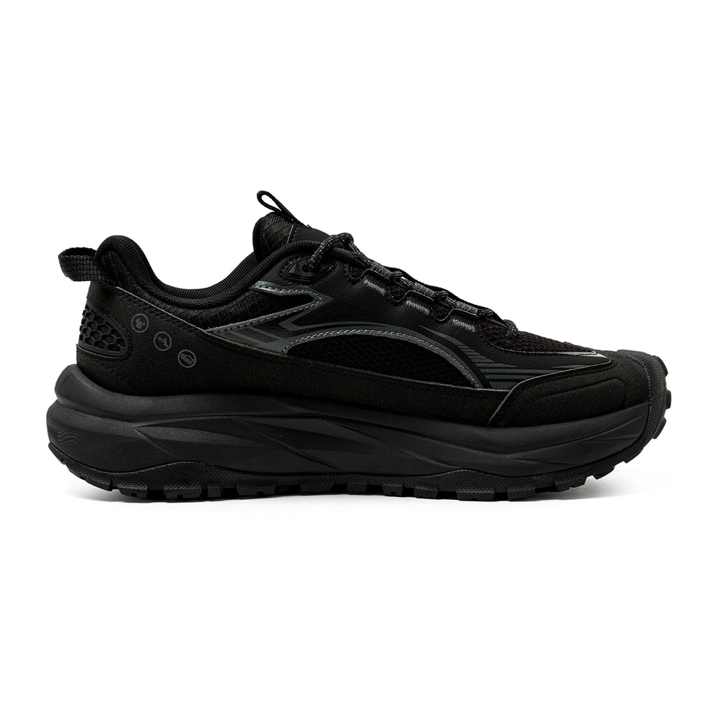 Peak Taichi Outdoor Shoes Black Magnetic Grey