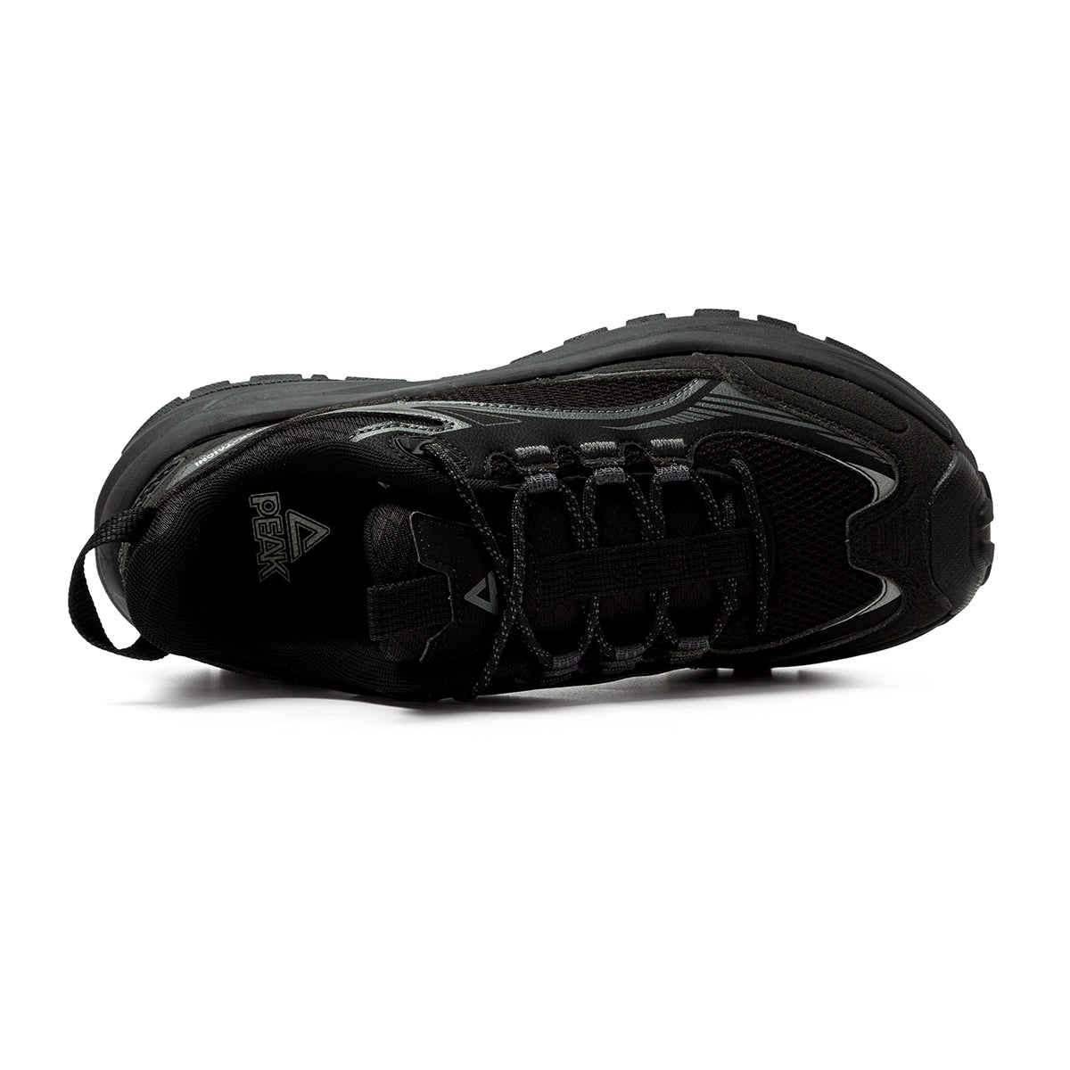 Peak Taichi Outdoor Shoes Black Magnetic Grey