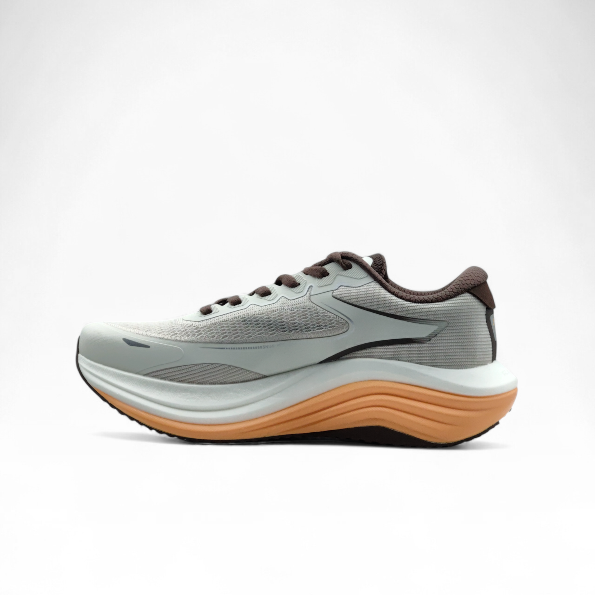 Peak Tiachi Sports Shoes Off White Brown