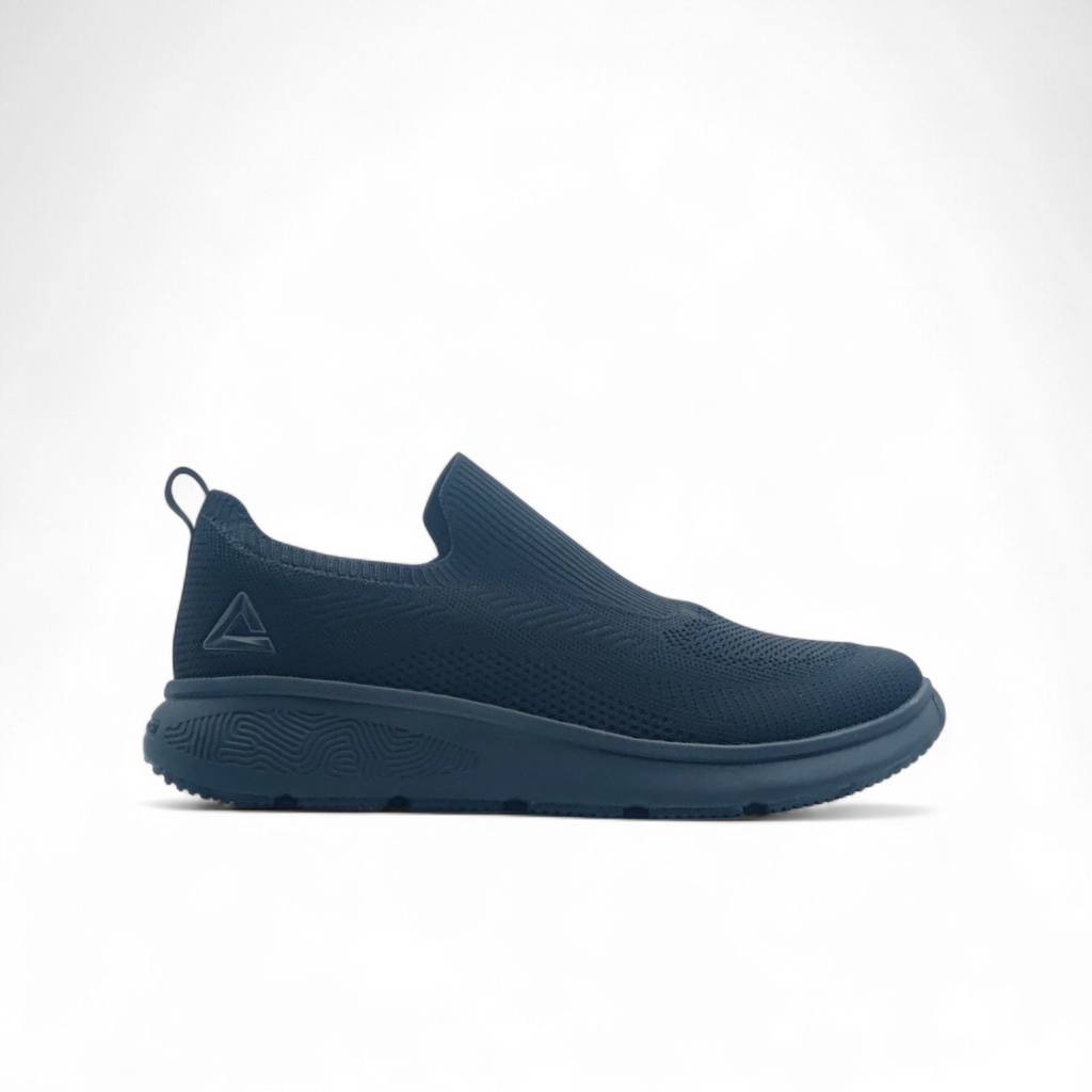 Peak Taichi Slip On Shoes-All Black