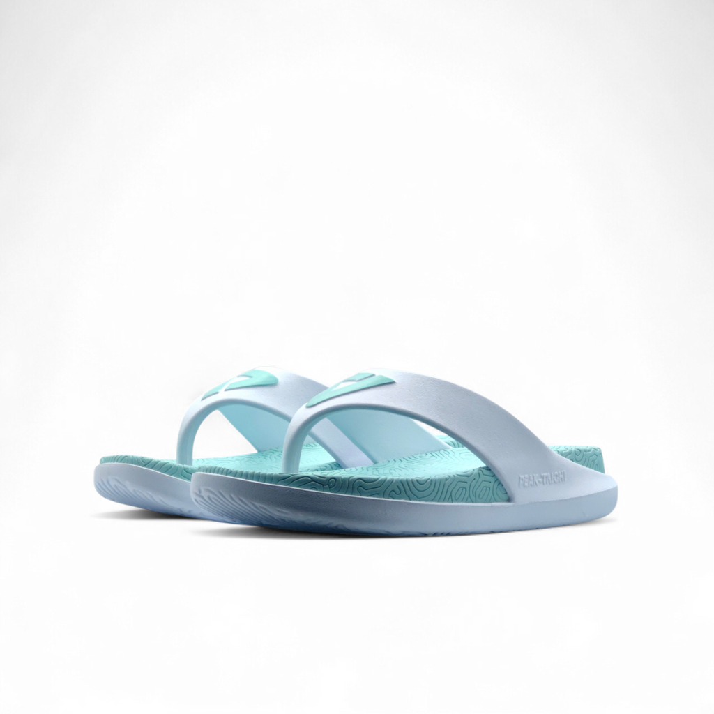 Peak Taichi Slippers White Ice Blue