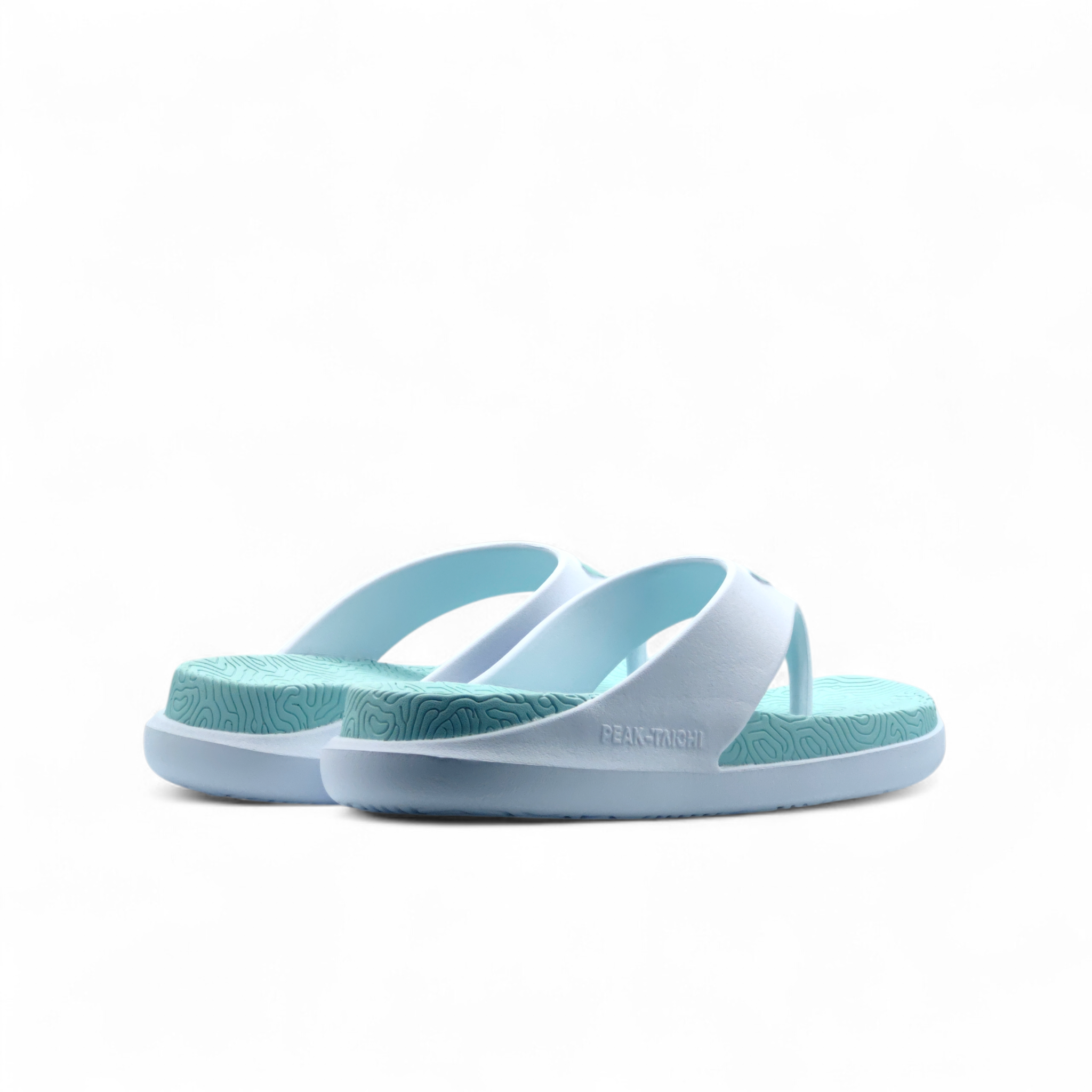 Peak Taichi Slippers White Ice Blue