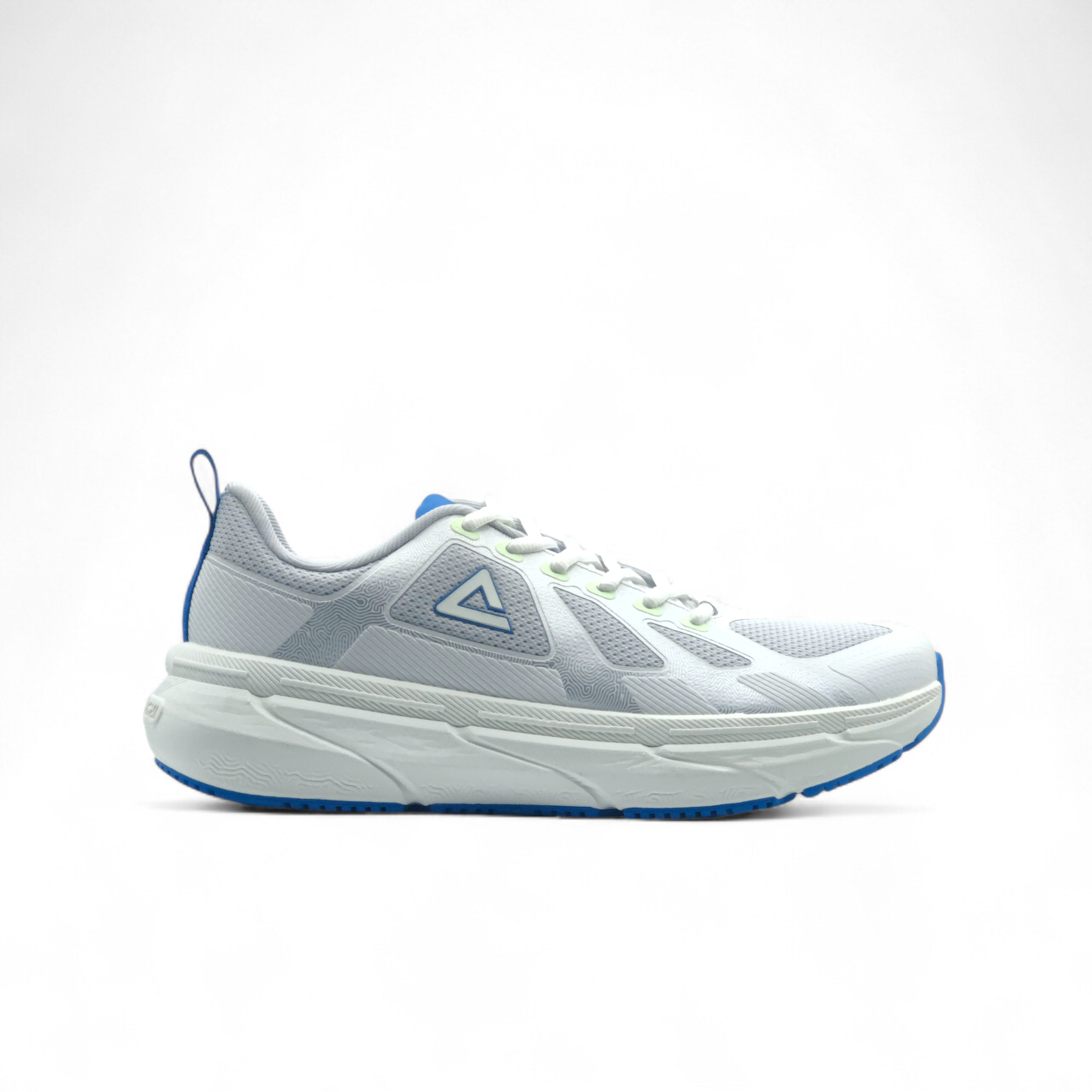 Peak Taichi Walking Shoes Milky White Blue