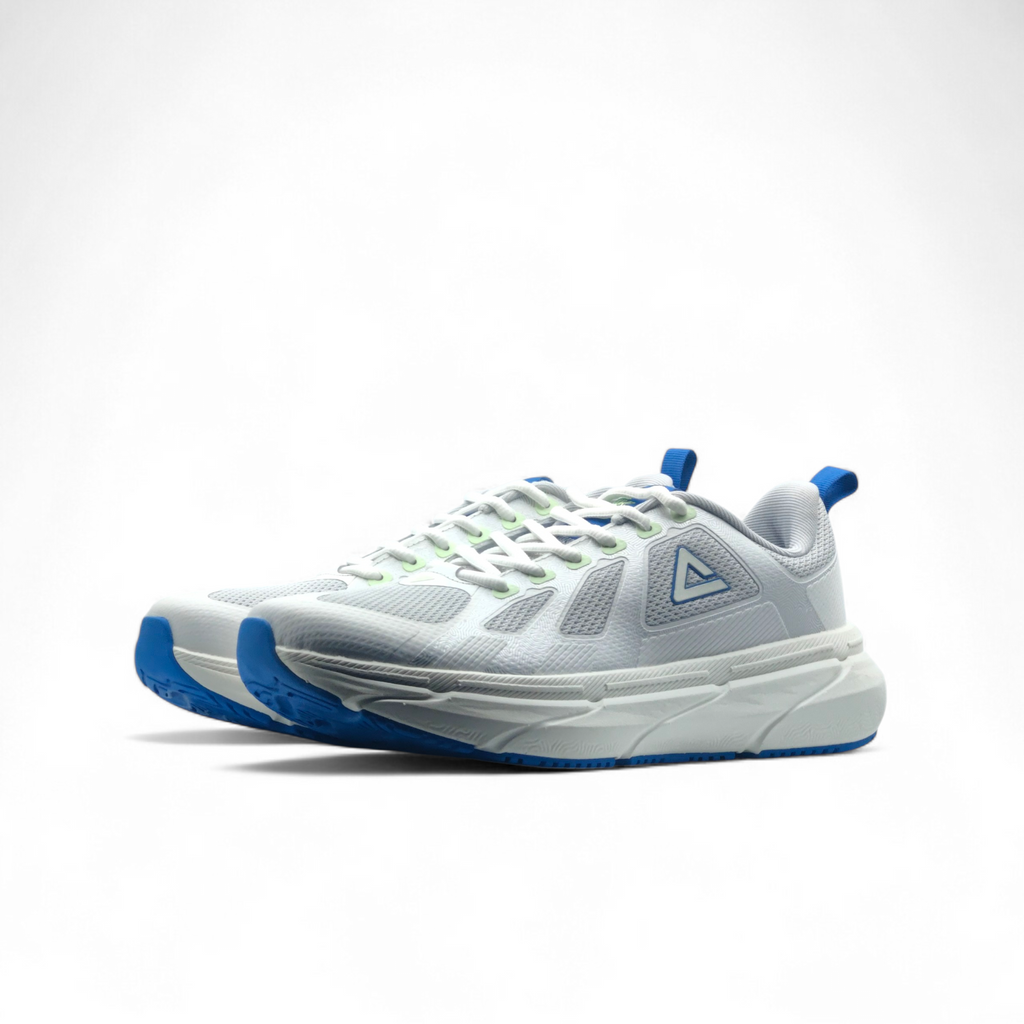 Peak Taichi Walking Shoes Milky White Blue