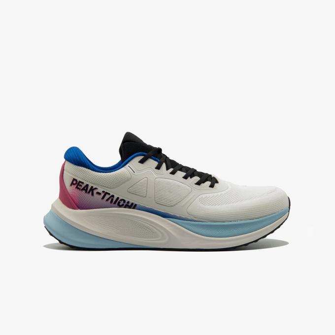Peak running shoes white blue