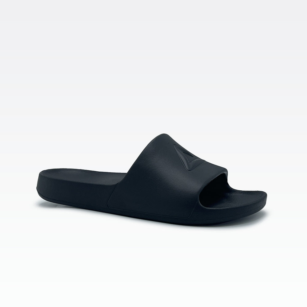 Peak slippers all black