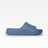 Peak slippers Grayish blue