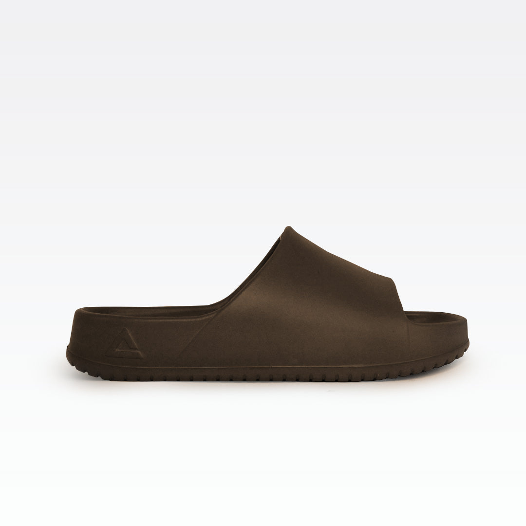 Peak slippers dark coffee