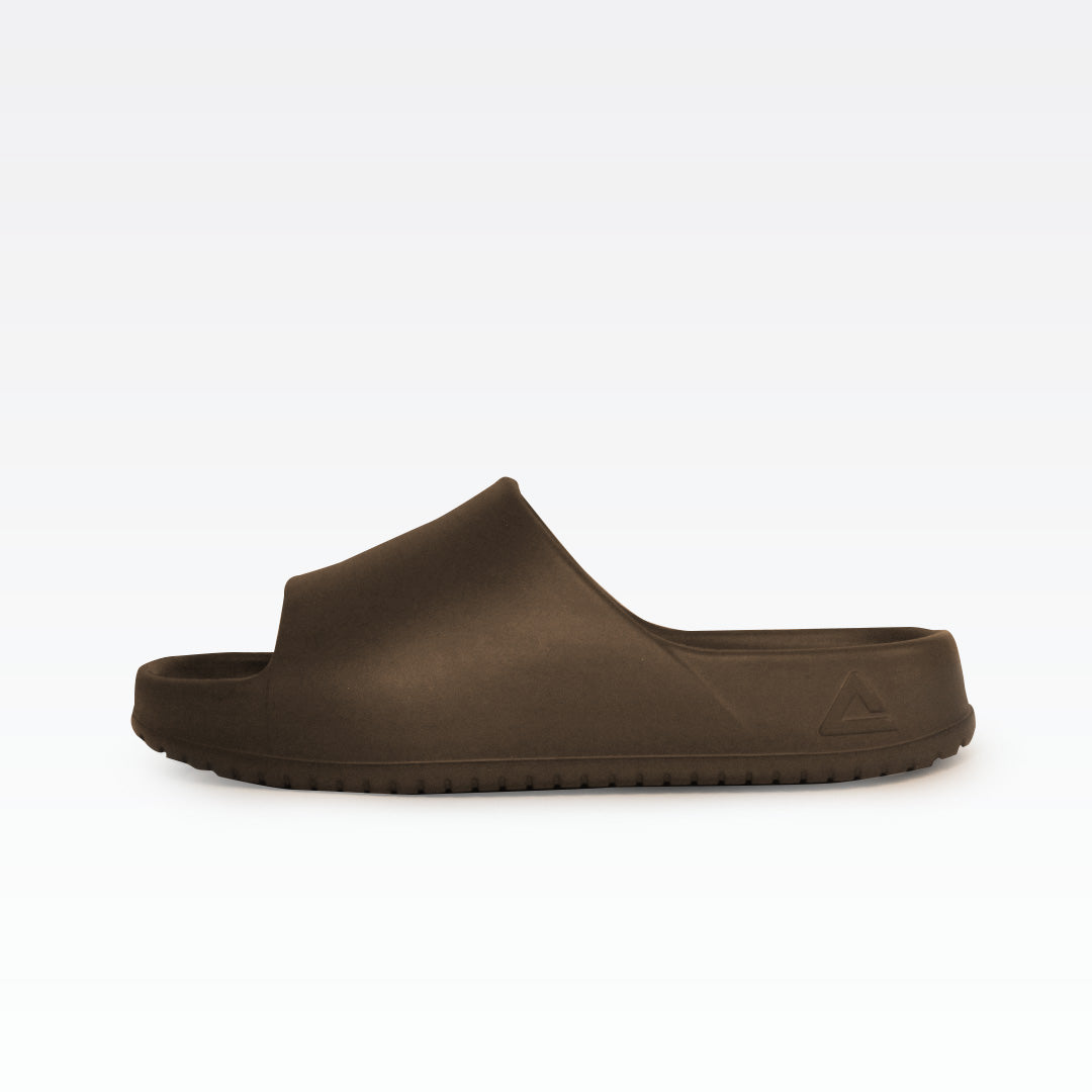Peak slippers dark coffee