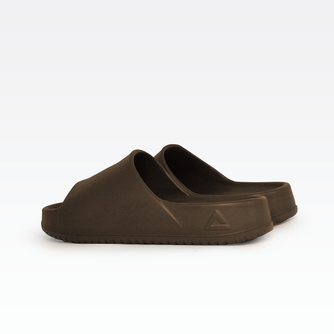 Peak slippers dark coffee
