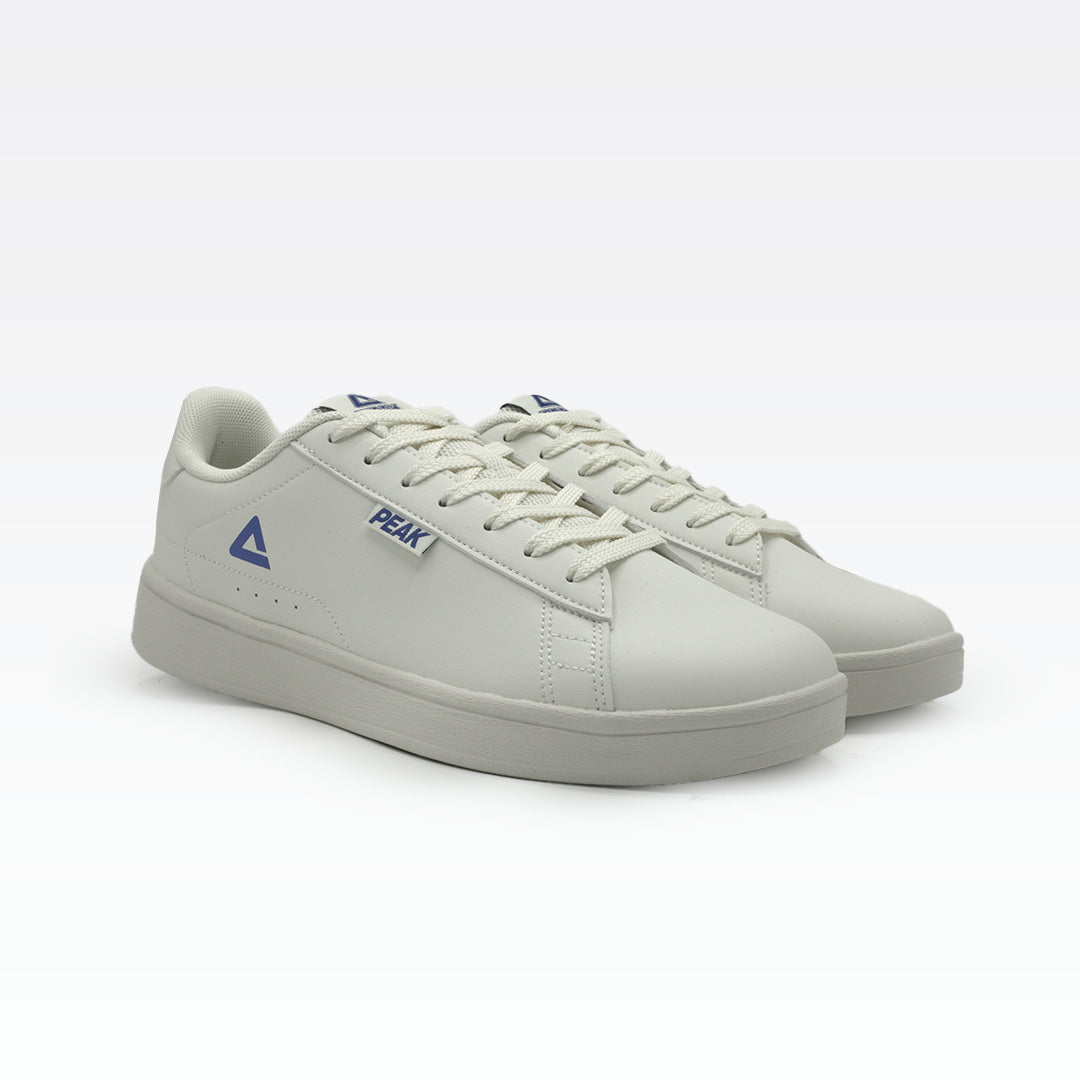 Peak casual shoes canva white