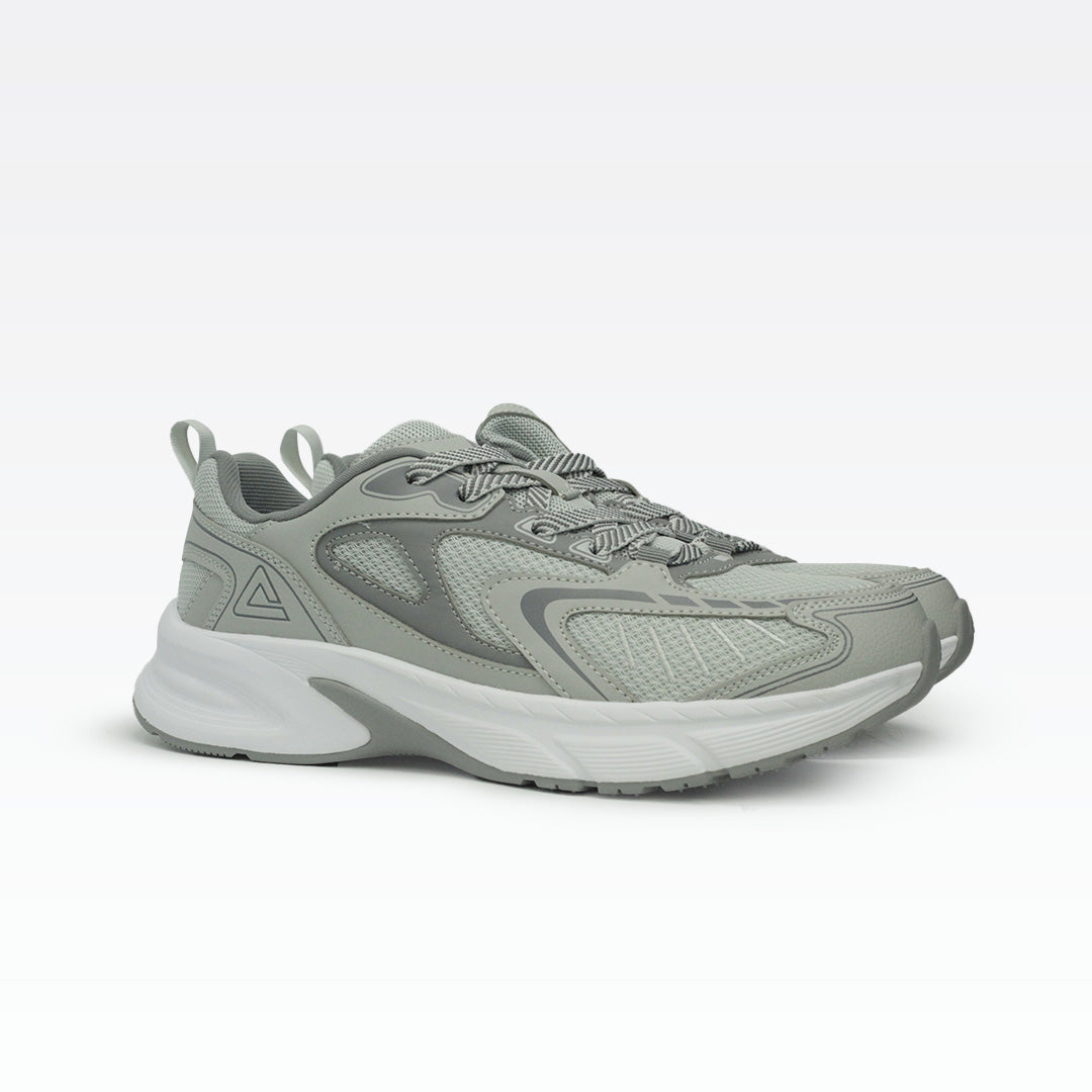 Peak taichi sports shoes Grey silver gray Pagoda blue