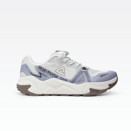 Peak sport shoes light grey purple