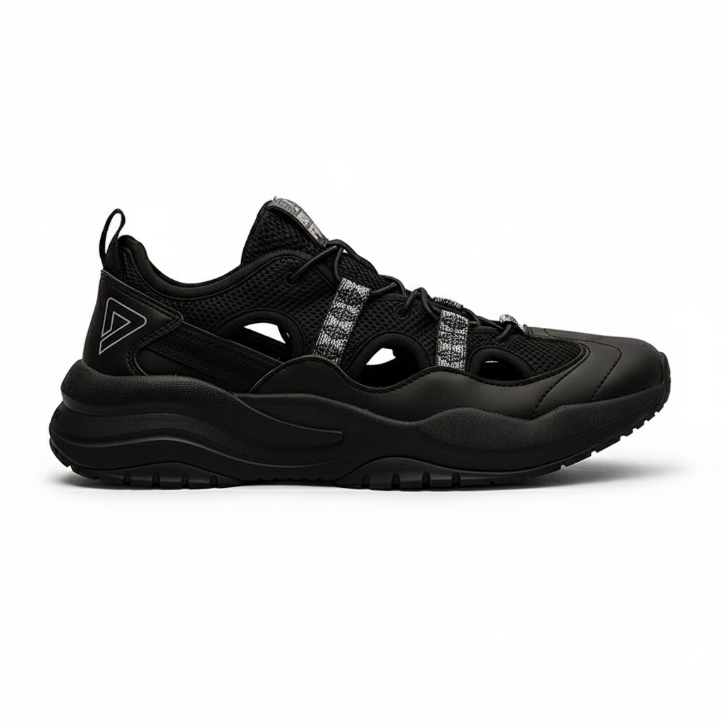 Peak taichi sports shoes all black