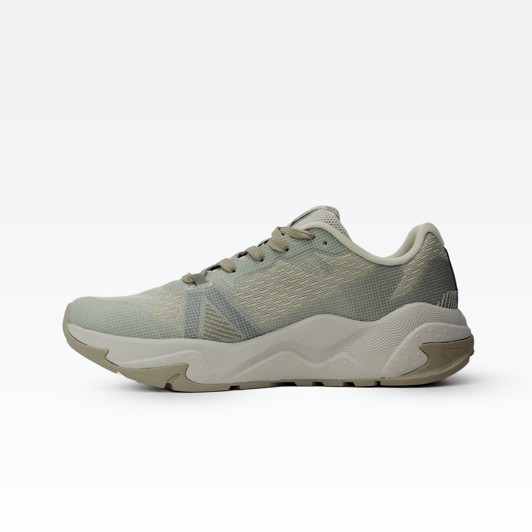 Peak sport shoes silver green