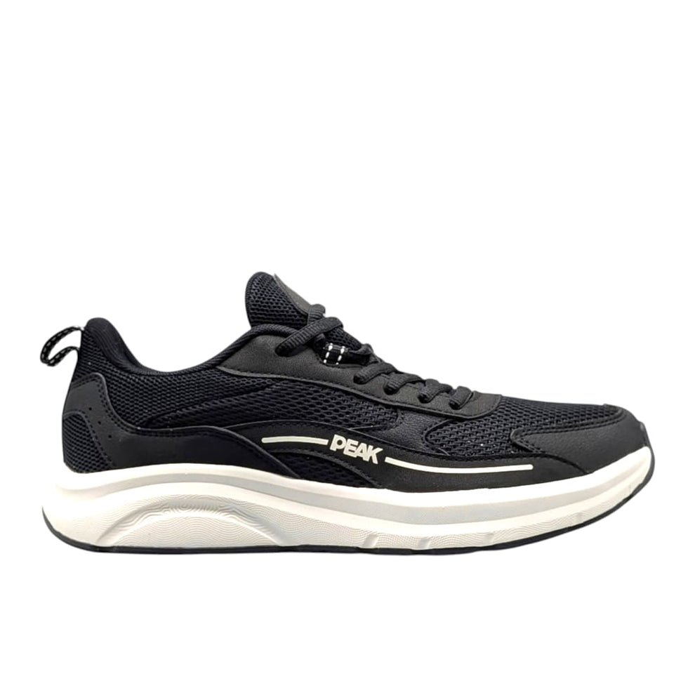 Peak walking shoes black white