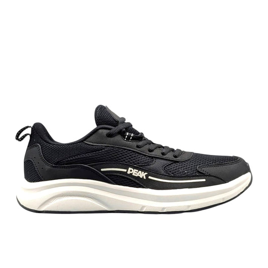 Peak walking shoes black white