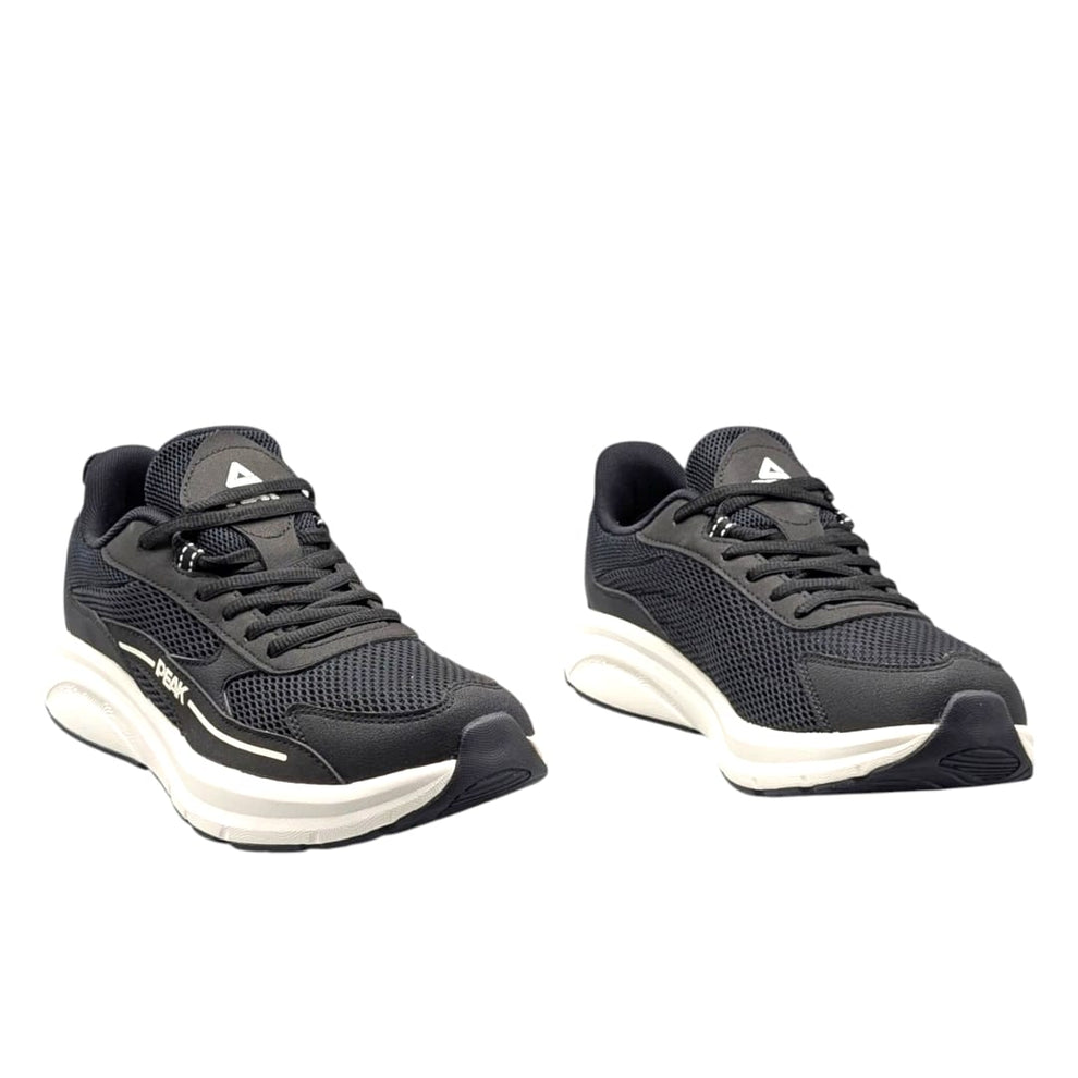 Peak walking shoes black white