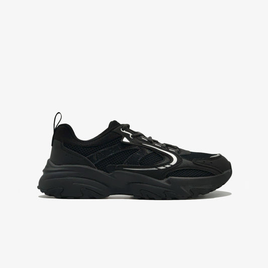 Peak sports shoes black silver