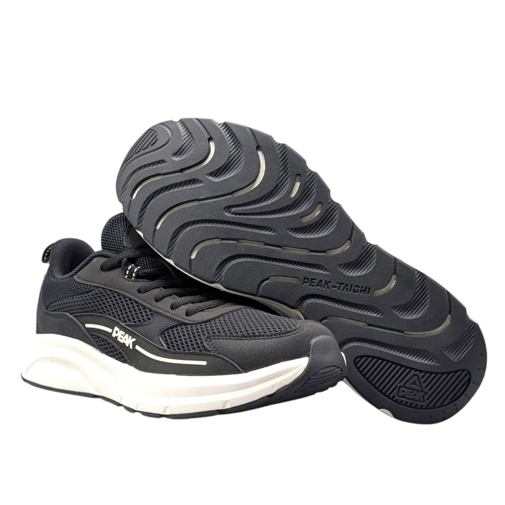 Peak walking shoes black white