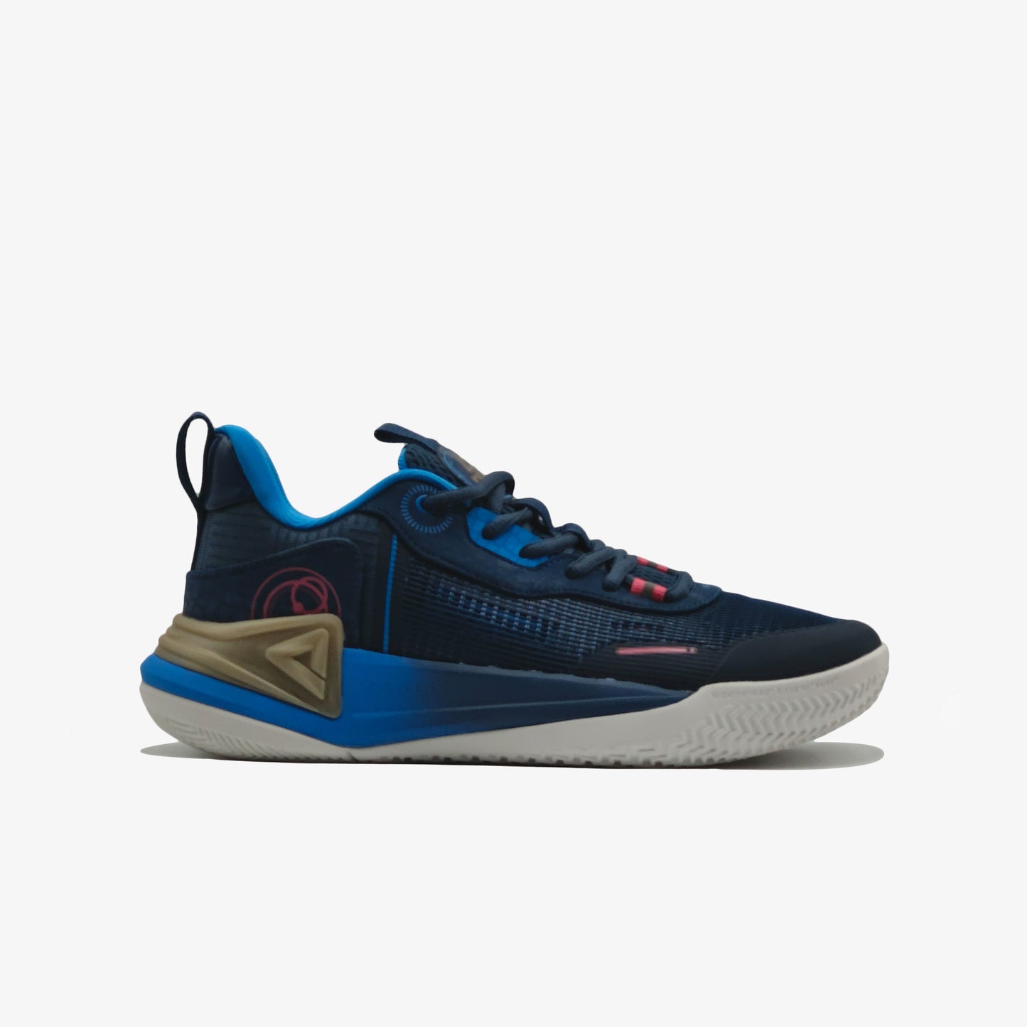 Peak basketball match shoes dark blue