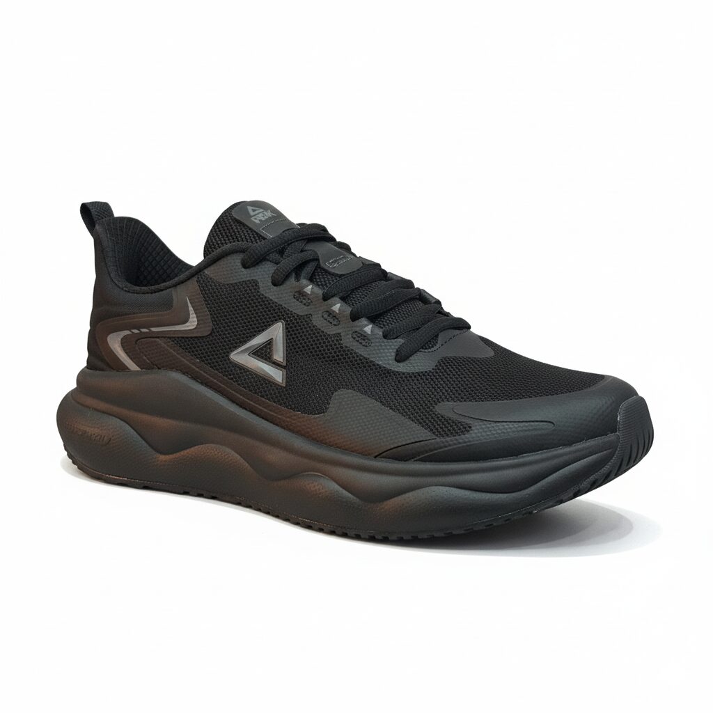 Peak Taichi walking Shoes all black