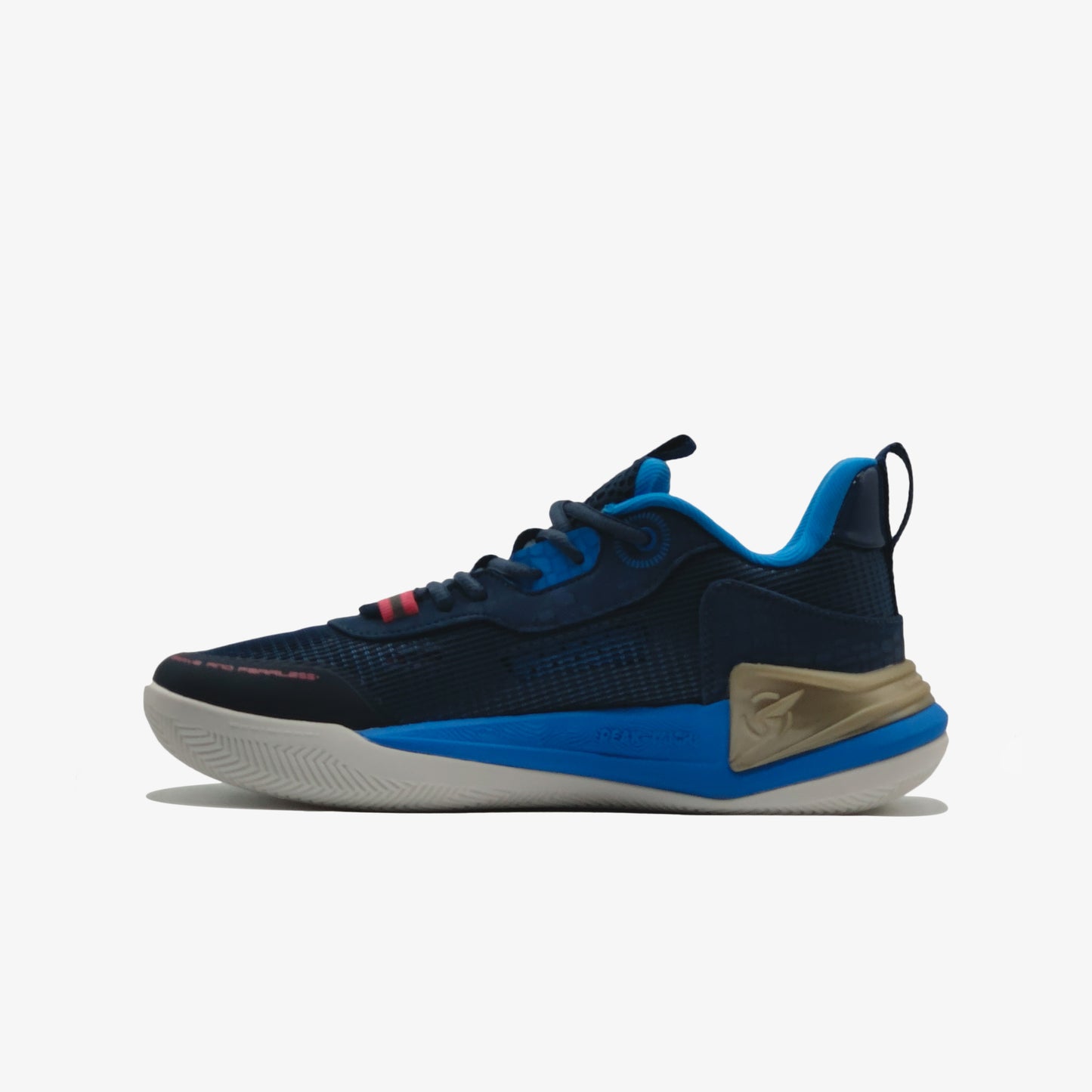 Peak basketball match shoes dark blue