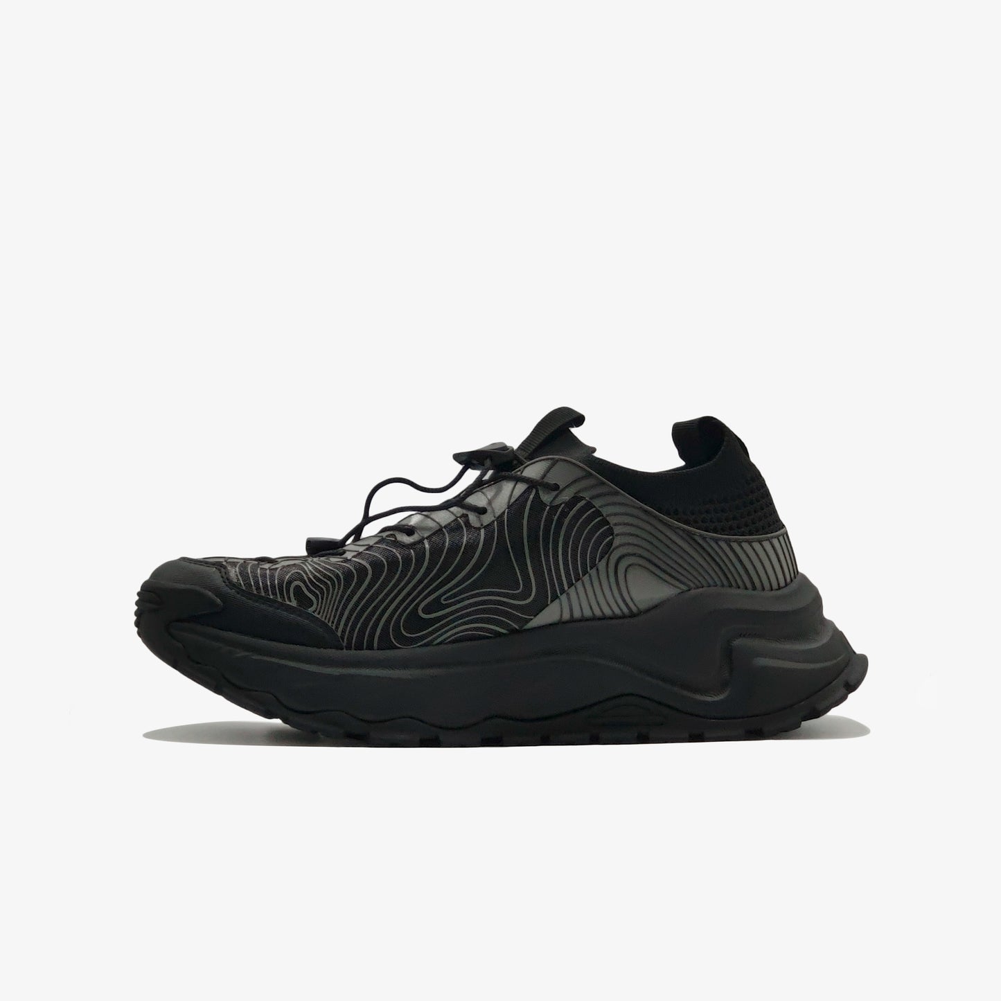 Peak sports shoes black ice grey